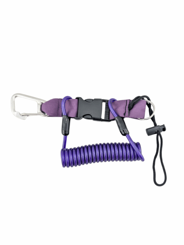 Quick Release Coil Lanyard - Image 2