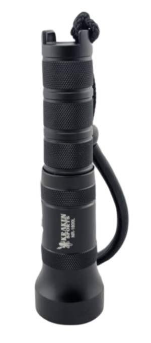 Kraken NR-1800L dive light with laser pointer