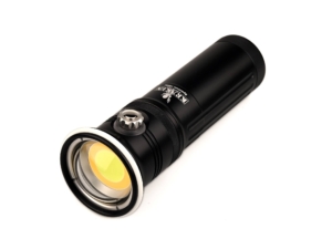 Kraken Spectrum 18000 underwater video light angled view