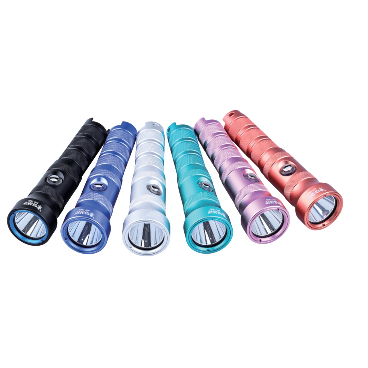 Kraken NR-2000 dive light in six colours including Pink